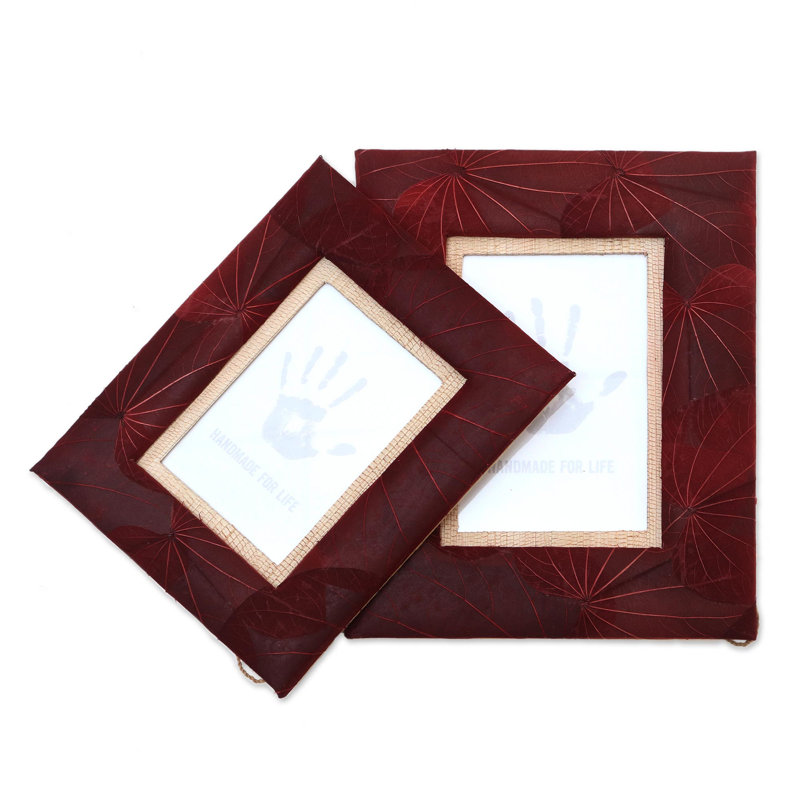 Cadre photo en verre