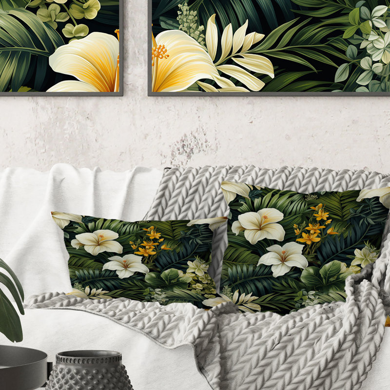 Coussin Boho Botanical Oasis
