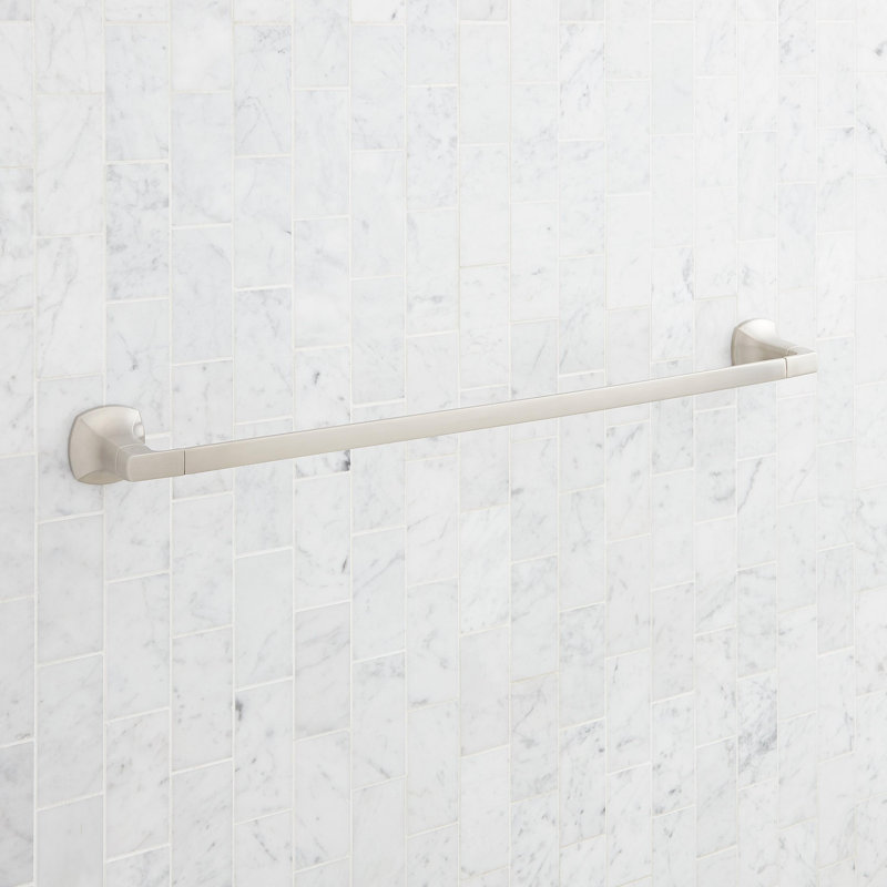 Sefina Towel Bar, Brushed Nickel