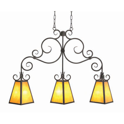 Wellington 3 - Light Kitchen Island Pendant