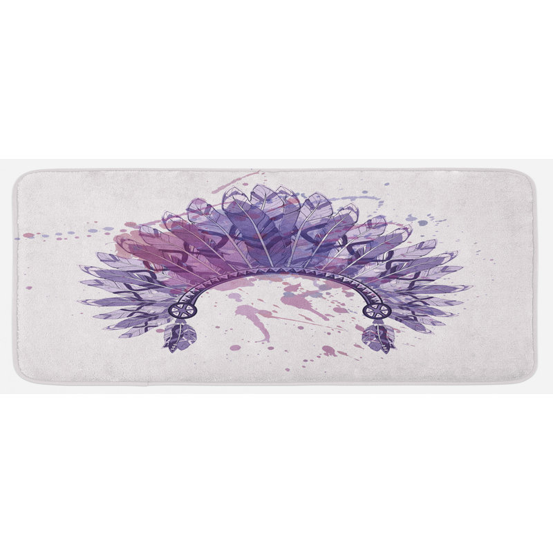 Tapis de cuisine aquarelle