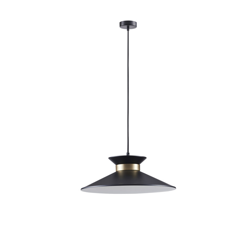 Luminaire suspendu 1 lumière à cône simple Maubara
