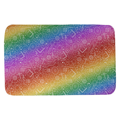 Tapis pour salle de bain rpg Leffel