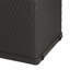 Brayden Studio Aili 120cm W 420L Polypropylene Lockable Deck Box in Anthracite