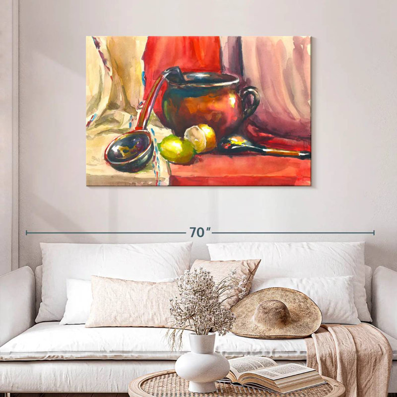 Senne Abstract Kitchen, 30" H x 45" W