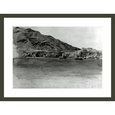 Mers El-Kebir Algeria by Eugène Delacroix -Framed Giclee Print