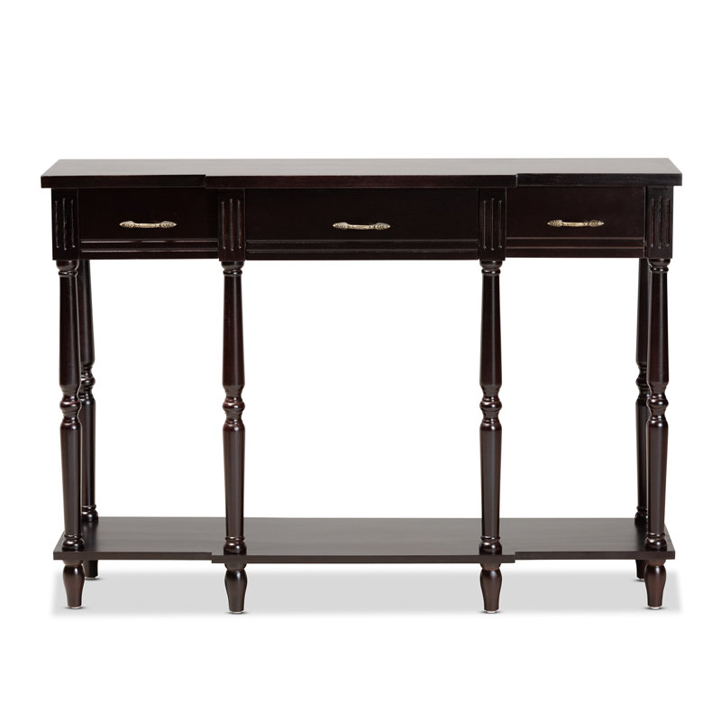 Console Table, Espresso