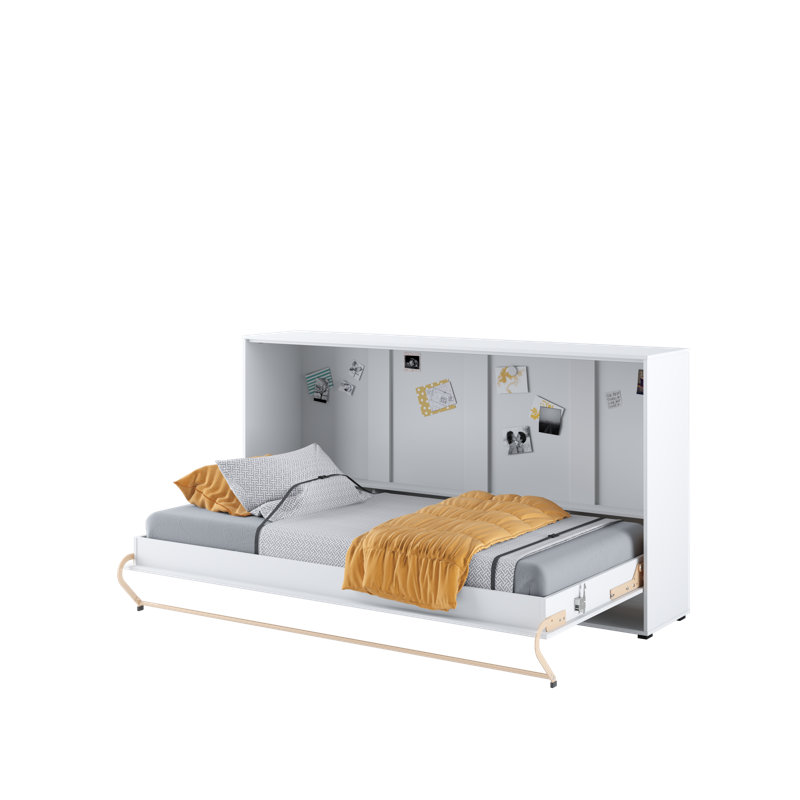 Terrones Bed, Single (3'), White Matt