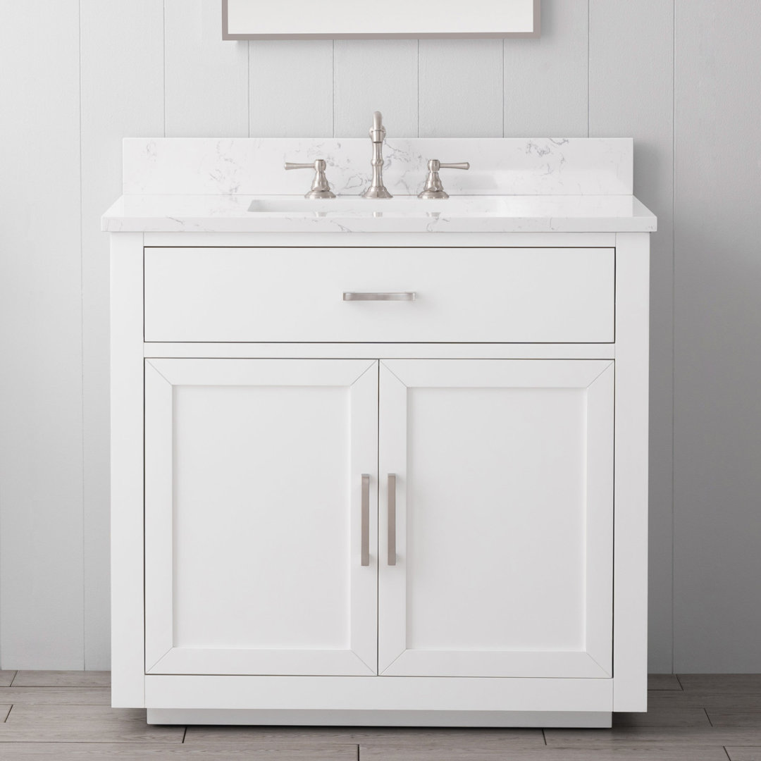 Ingalls 36" Single Bathroom Vanity Set Sand & Stable™ Base 