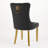 Mid-Century Modern Dining Chair Set With Lion Head Pull Ring, Tufted Solid Wood And Velvet Upholstery For Contemporary Spaces-42073335