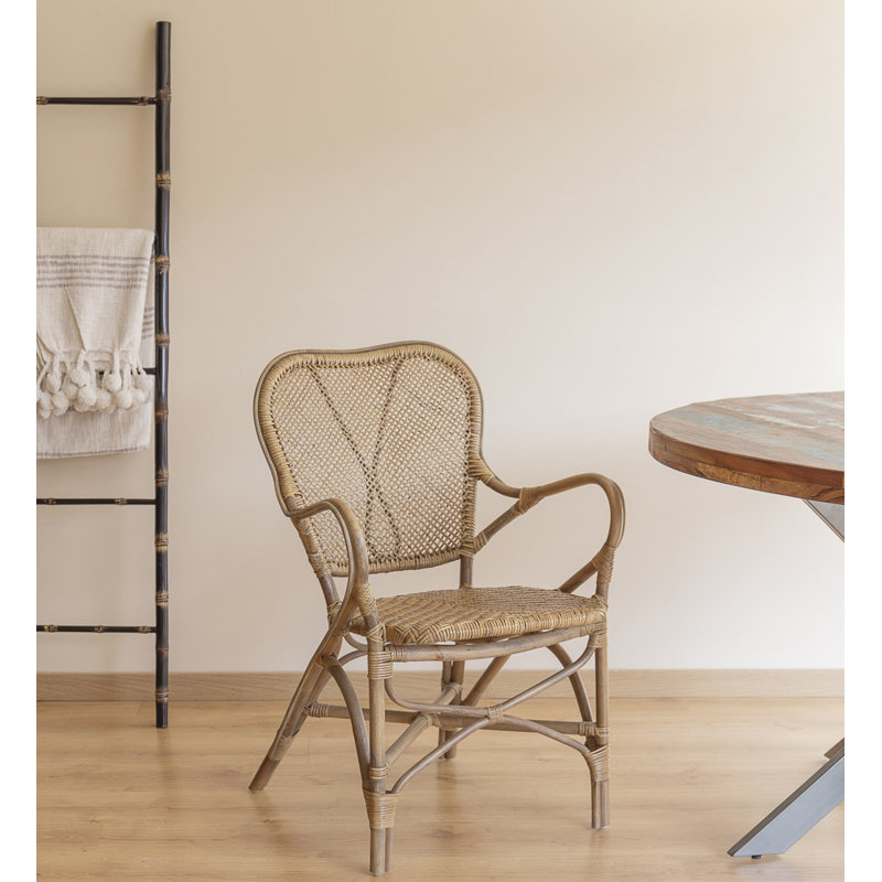 Aaraon Stacking Patio Dining Armchair