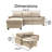 Serta Palisades Reclining Sectional Sofa with Storage Chaise-22403770-22375765