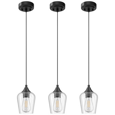 Pendant Light Fixture with Adjustable Height