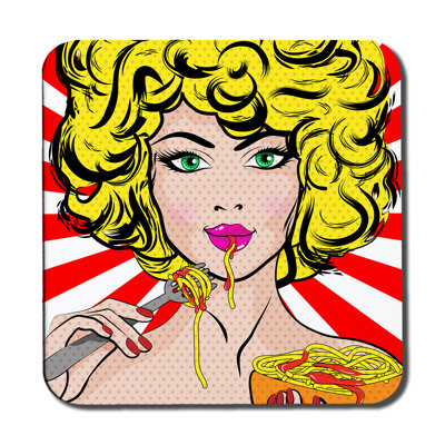 Doutre Square 6 Piece Coaster Set