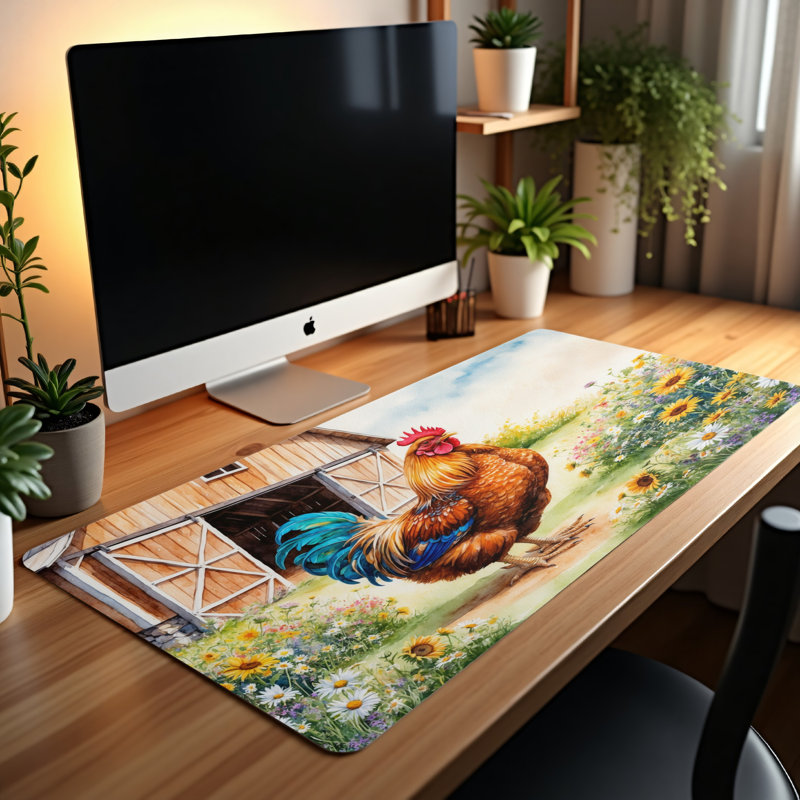 Polyester Desk Pad, 23.6x13.8