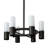 Danielis 12 - Light Dimmable Wagon Wheel Chandelier