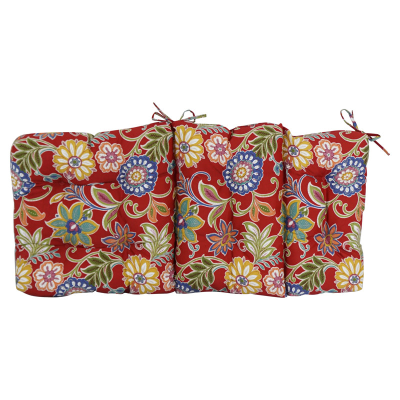 Coussin de siège / dossier extérieur 1 pièce Winston Porter l 20 po x P 42 po