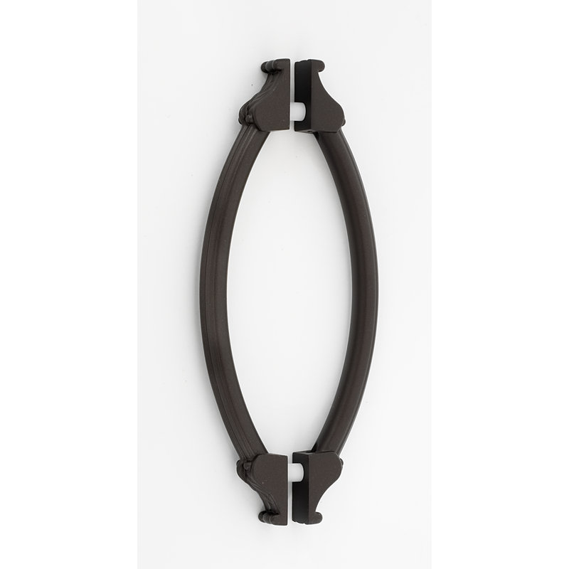 Poignée arche 6 po Fiore, Bronze chocolat
