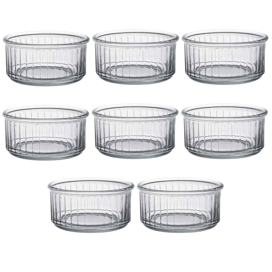 Duralex - Oven Chef Glass Ramekins for Creme Brulee, Desserts - 10cm