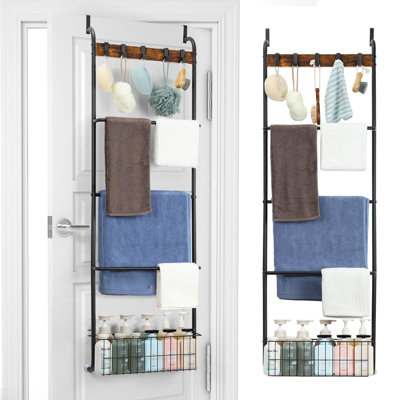 5-Tier Over The Door Towel Rack