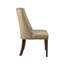 Chaise d'appoint rembourrée en similicuir Alejoa 19.5H