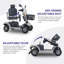 Scooter de mobilité robuste
