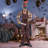 Halloween Animatronic Shaking Haunted Man W/ Chainsaws Life Size Scary Bio-human W/ Sound Activated Design & Control Button 