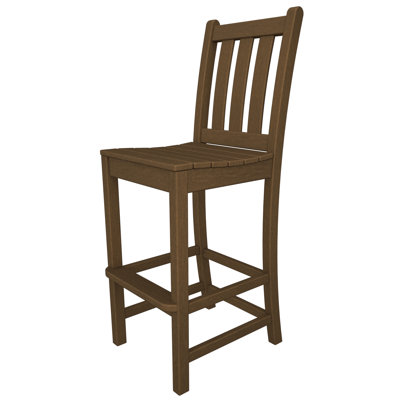 Lakeside POLYWOOD Traditional Garden Bar Side Chair