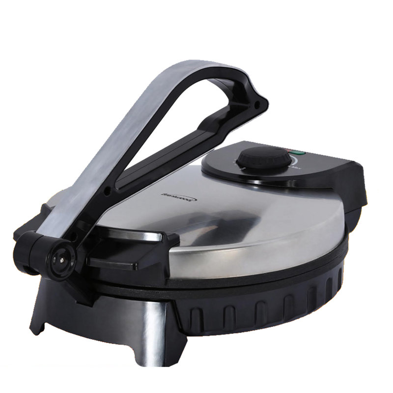 Brentwood 10'' Non Stick Tortilla Press Or Roti Maker