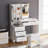 Christlyn Dressing Table with Mirror