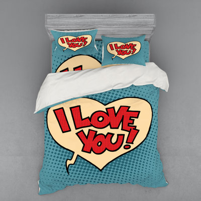 Polyester Dots Duvet Cover