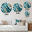 Décoration murale demi-cercle abstraite en marbre IV-88599566