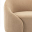 Fauteuil demi-tonneau pivotant rembourré Aunna-1325850124