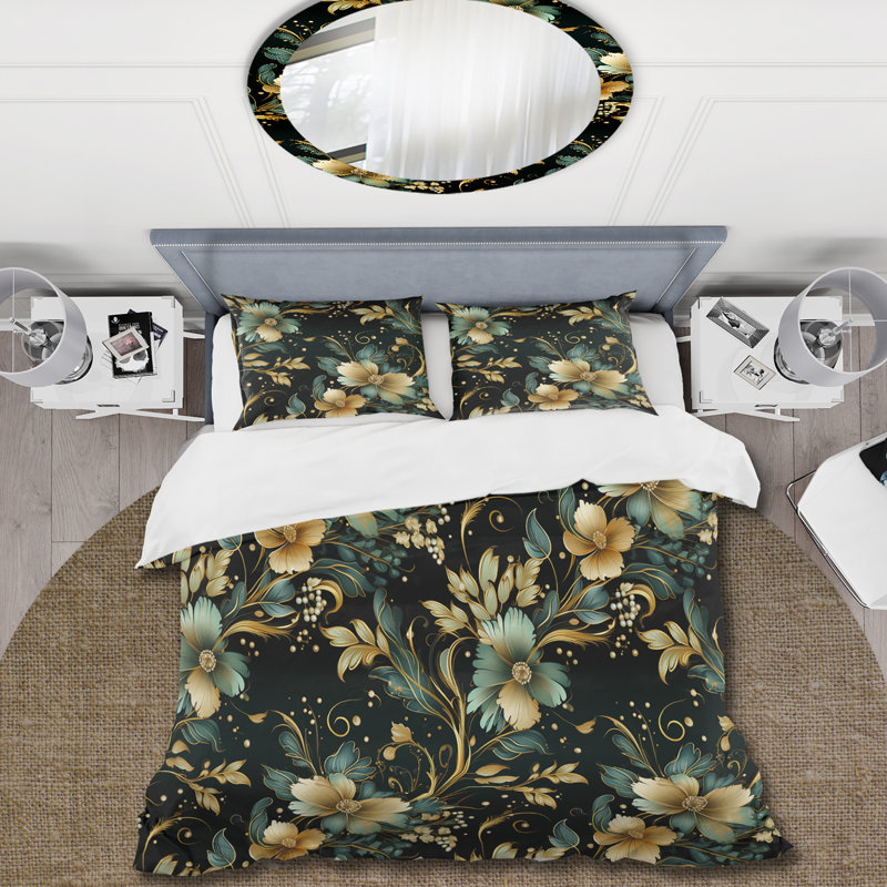 Ensemble de housse de couette Boho Victorian Fusion Victorian, Housse de couette pour très grand lit et 2 très