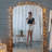66" x 36" Full Length Mirror, Arched Mirror Hanging or Leaning Against Wall, Large Gold Mirror for Living Room