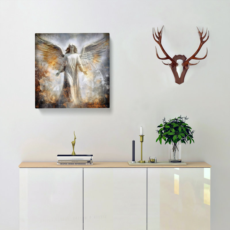 Angel Impression - No Frame Print, 35cm H x 35cm W x 3cm D