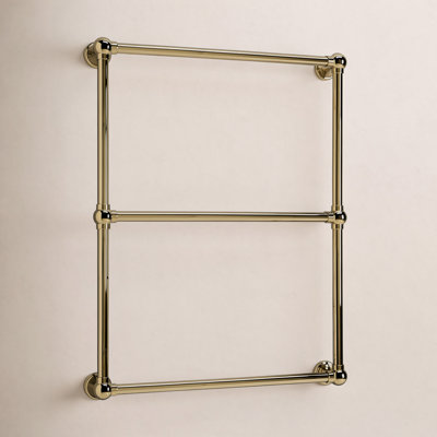 Kingston Brass Maximilien 24-Inch Wall Mount 3-Bar Towel Rack