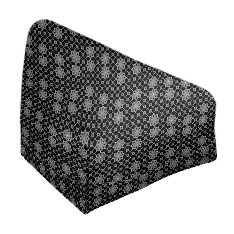 Fauteuil à billes standard & Leffel, H 120 po x l 31 po x P 60 po, Rembourrage poly, Noir