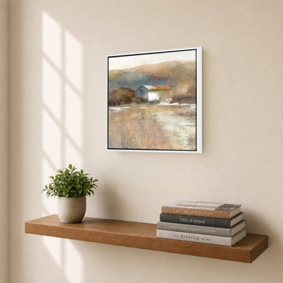 "Prairie Homestead At Sunset" par Carol Robinson - impression sur toile