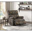 Fauteuil inclinable moderne en tissu de microfibre rembourré avec motif de camouflage durable 1 pièce