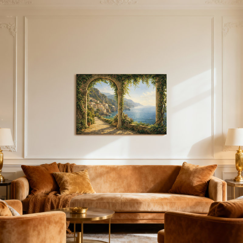 Paysage urbain et paysage urbain, H 12 po x l 18 po