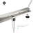 FINE FIXTURES Stainless Steel 18 inch Linear Shower Drain with Hair Trap and Tile Insert & Grate 2-in-1 Design-126533260