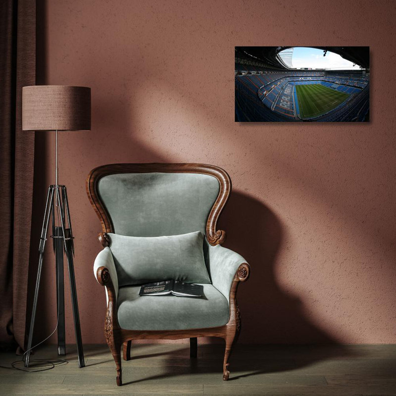 Real Madrid Stadium, 10" H x 18" W