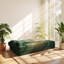Canapé-lit Bobby convertible en polaire Sherpa, 198 cm L x 101 cm P x 76 cm H