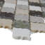 Carreau de mosaïque murale en pierre naturelle 2 po x 4 po Benson