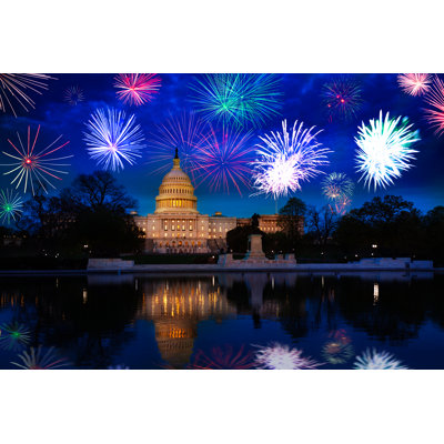 Margerete Washington by SerrNovik - Wrapped Canvas Print