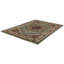Canvello Hand Made Transitional Medallion Indo Tabriz Rug - 6'1'' X 9'1''