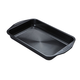 Circulon Ultimum Non Stick Deep Baking Tray - Rectangular Cake Or Roasting Tin, Durable Carbon Steel, 39.5 X 25 X 5cm, Black