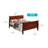 Charming Traditional King Bed In Cherry Finish