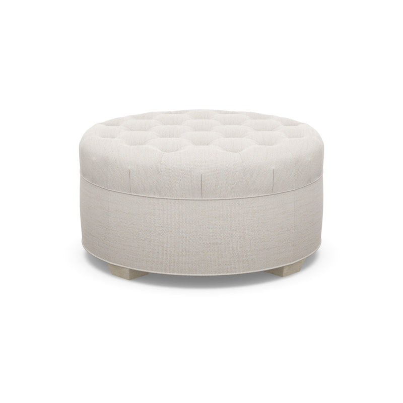 Round Ottoman, 3906-99, Sandstone